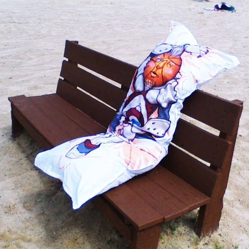 Illustration for article titled The Most Adventurous Body Pillow You'll Ever See